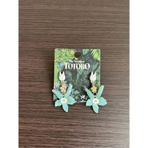 Studio Ghibli My Neighbor Totoro Flower Earrings